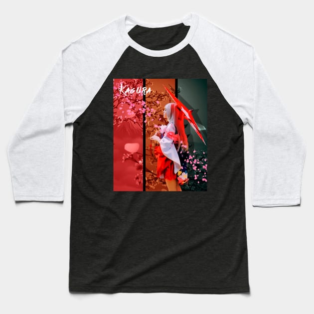 Kagura Fan Art Baseball T-Shirt by UB design